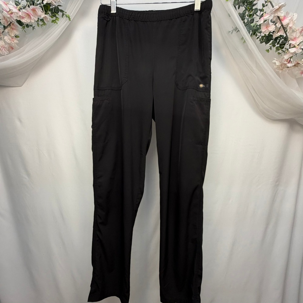 Carhartt Force Mens Black Scrub Pants Tall Medium C52106T Cargo Pocket Workwear